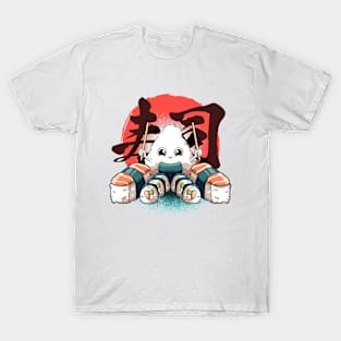 Sushi Kawaii Food Japanese Sushi Chef Lover Anime Sushi T-Shirt